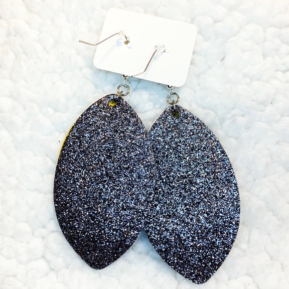 2/$20 Football faux leather earrings - Picture 5 of 5